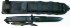 Нож Trident (сталь AUS-8) Black с ножнами